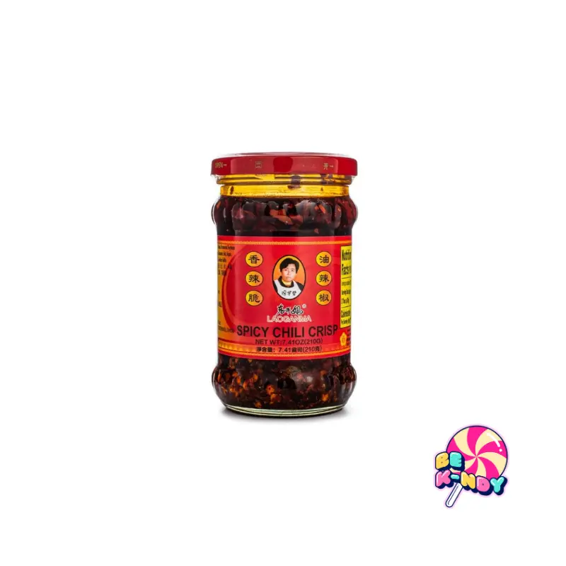 SALSA PICANTE LAOGANMA 24/210G CHILI CRISPY OIL 210G