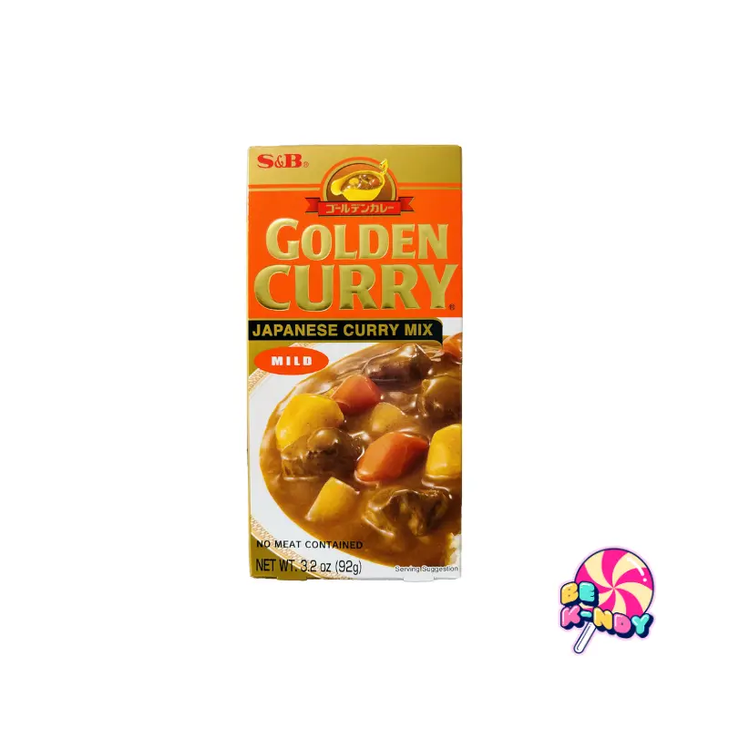 S&B CURRY MEDIUM HOT (MILD) 92G