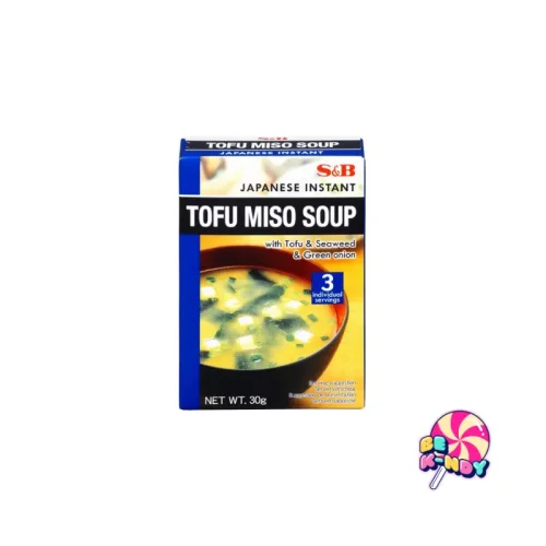 S&B INSTANT TOFU MISO SOUP 3 PORTIONS 30G