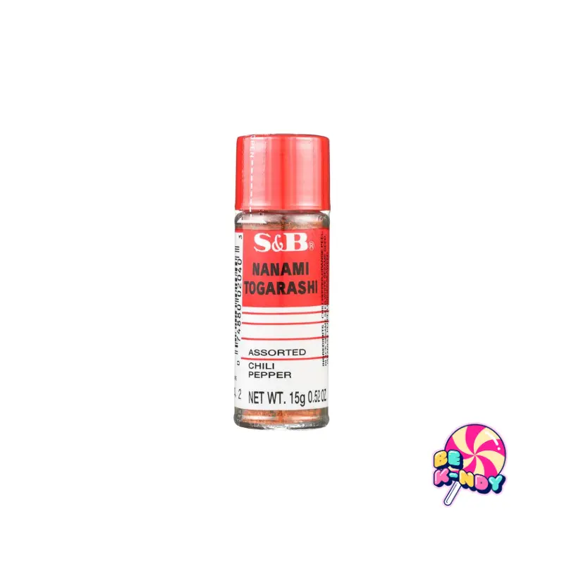 S&B NANAMI TOGARASHI ASSORTED CHILI 15G