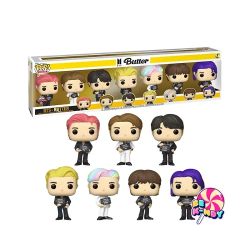 SET 7 FIGURAS POP BTS BUTTER EXCLUSIVE