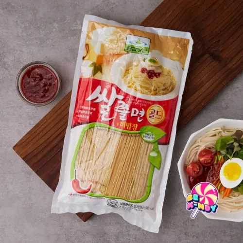 CHILGAB SSAL JJOLMYEON GOLD NOODLES CON SALSA 600G X 10
