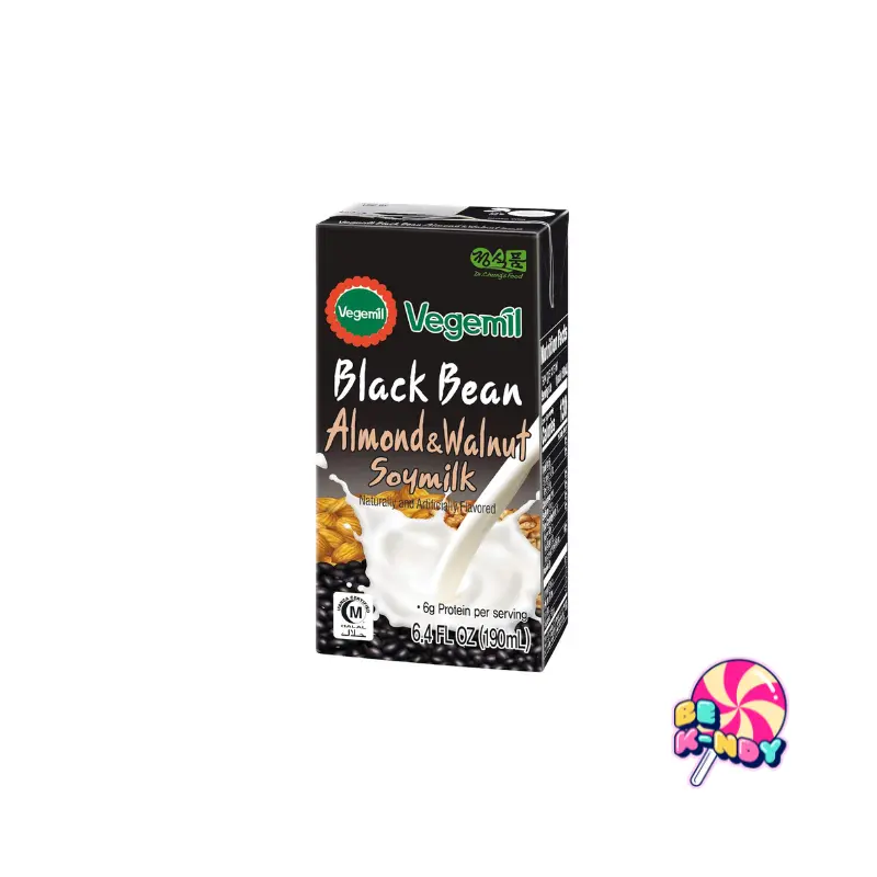 VEGEMIL LECHE ALMENDRA Y SOJA 6X16X190G