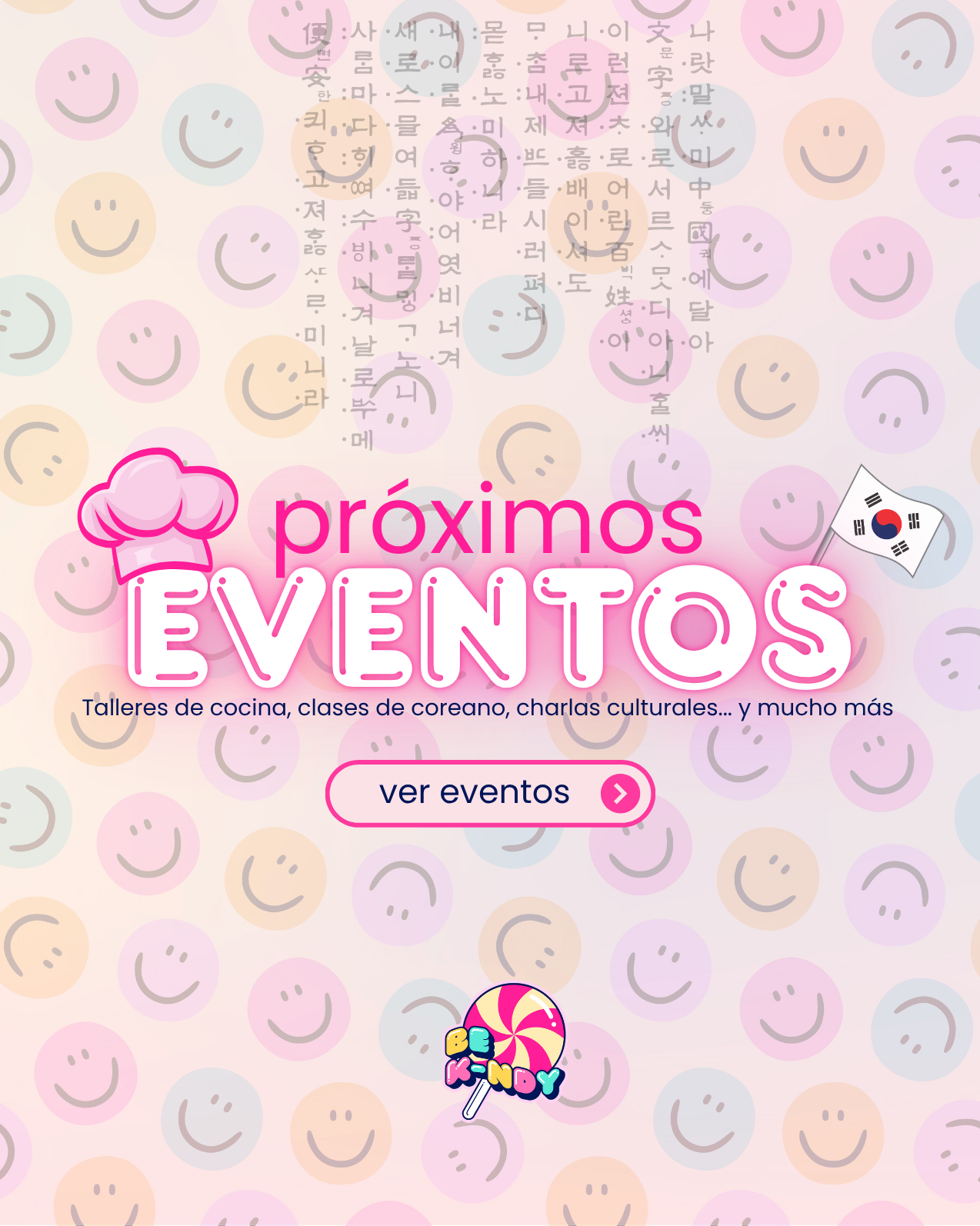 proximos eventos be kndy madrid corea