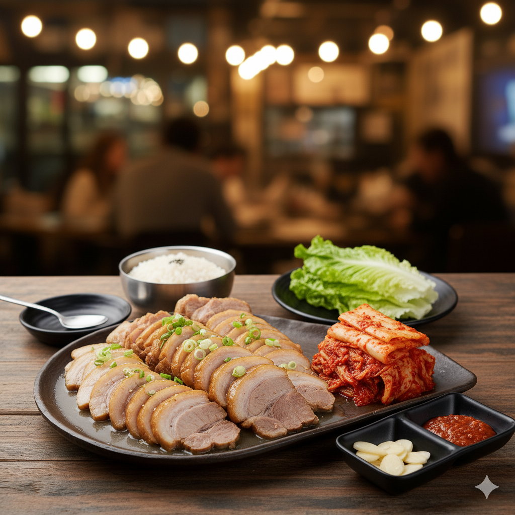 kimchi y suyuk receta taller cocina