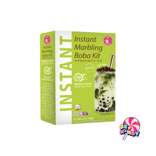 O´S BUBBLE BUBBLE TEA KIT MATCHA 24X240G