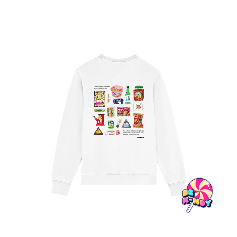 SSEOM - Sudadera Convenient White - Imagen 2