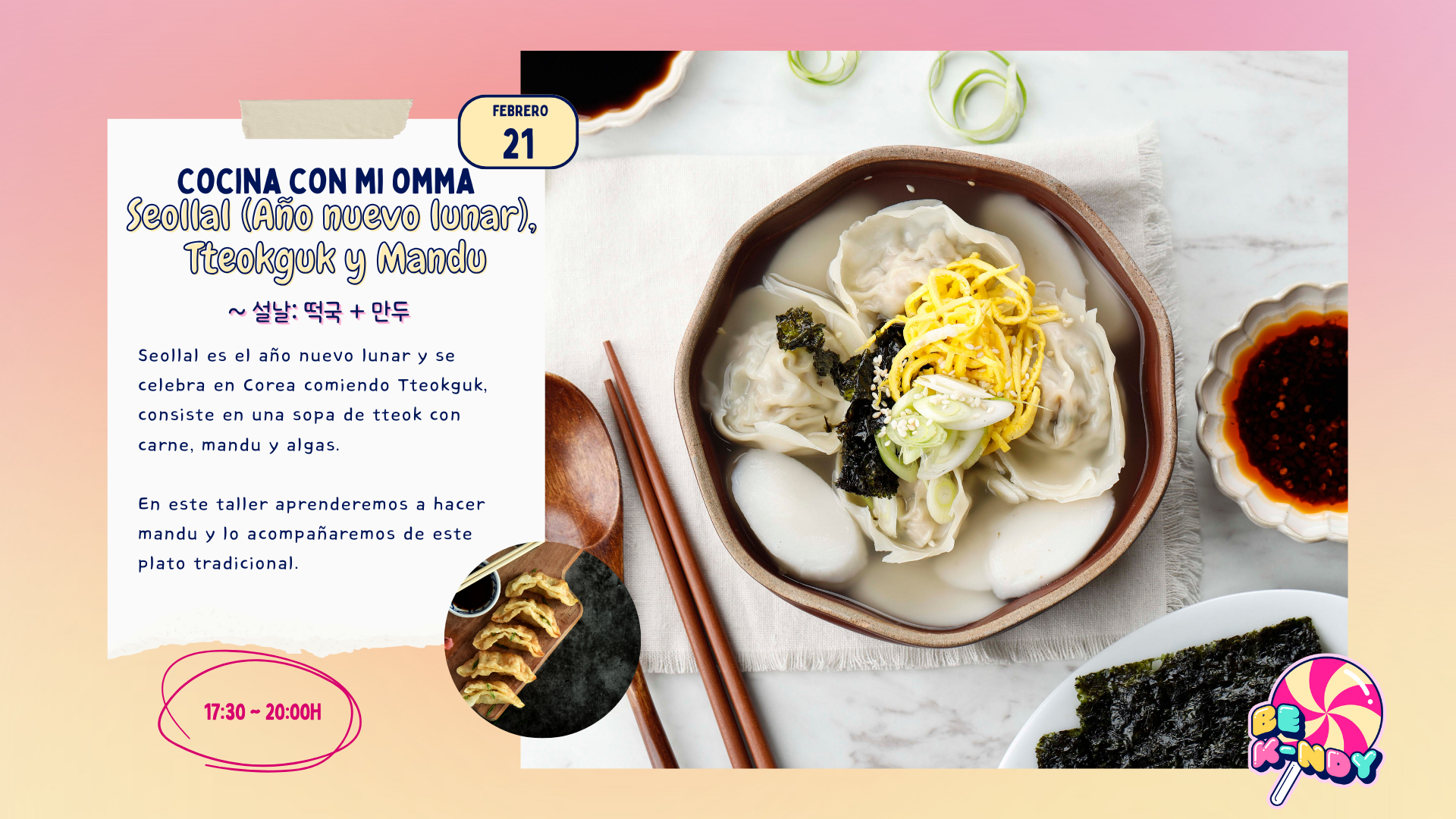 taller cocina coreana